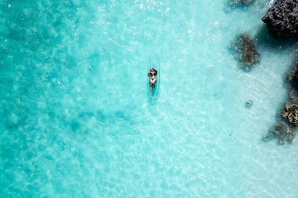 Radiant Solitude: Turks & Caicos Clear Kayak Solo Portraits