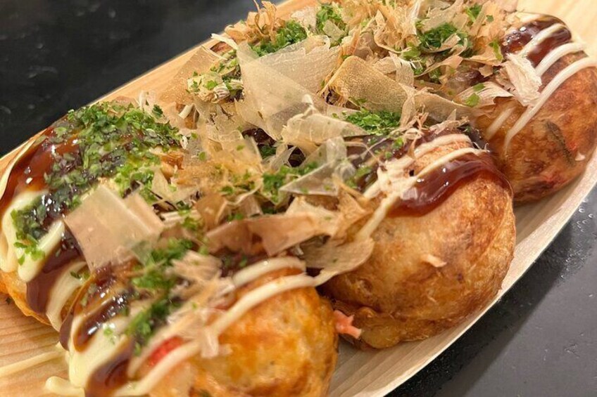 Osaka SAKE Tasting with Takoyaki DIY