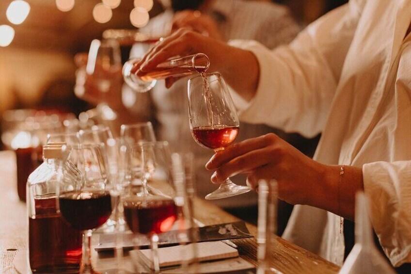 Blend Your Own Bottle of Muscat in Rutherglen