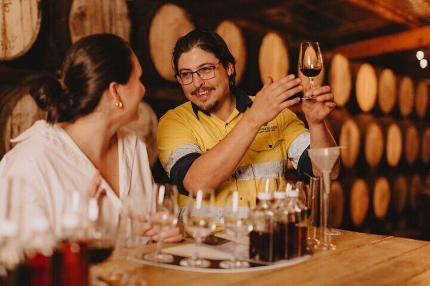 Blend Your Own Bottle of Muscat in Rutherglen