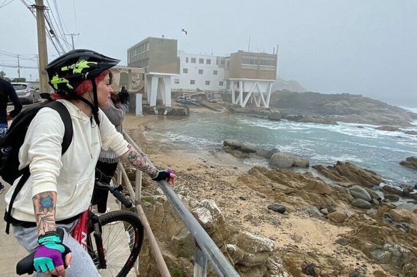 3-Hour Bike Tour along the Coast of Viña del Mar and Valparaíso