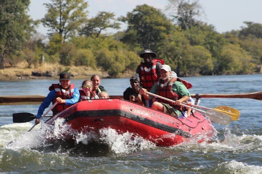 Zambezi Raft Float Above The Falls & Game Safari 