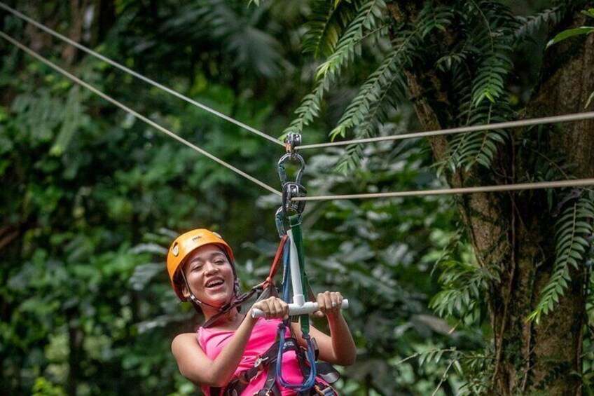 Half-Day Hiking with Aerial Tram Zipline in St Lucia