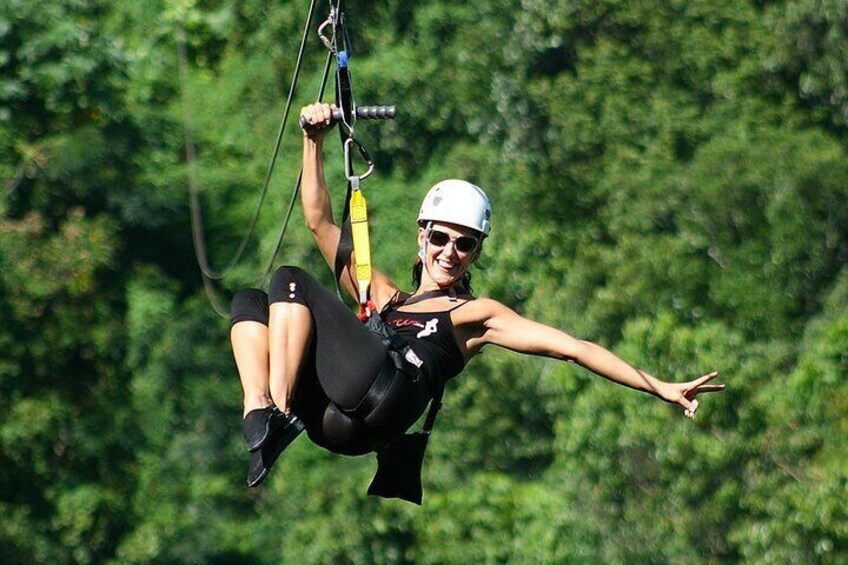 Half-Day Hiking with Aerial Tram Zipline in St Lucia