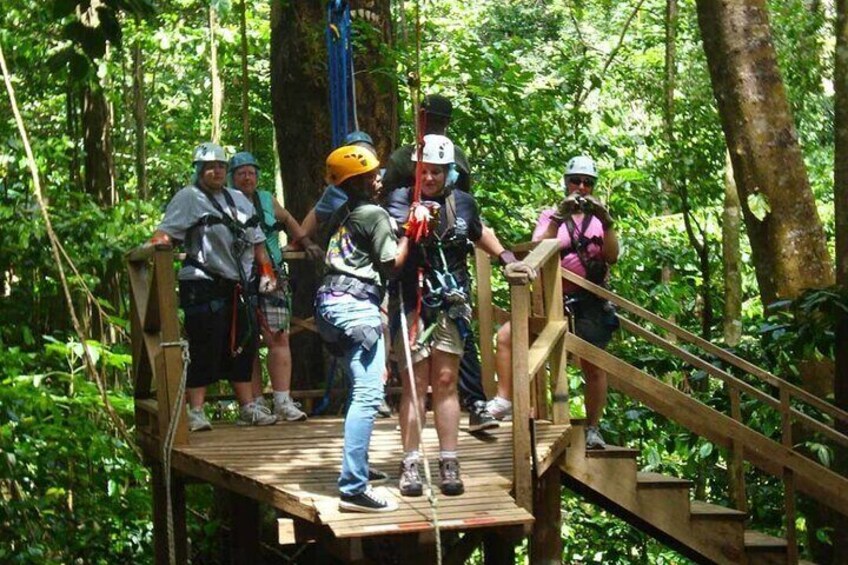 Half-Day Hiking with Aerial Tram Zipline in St Lucia