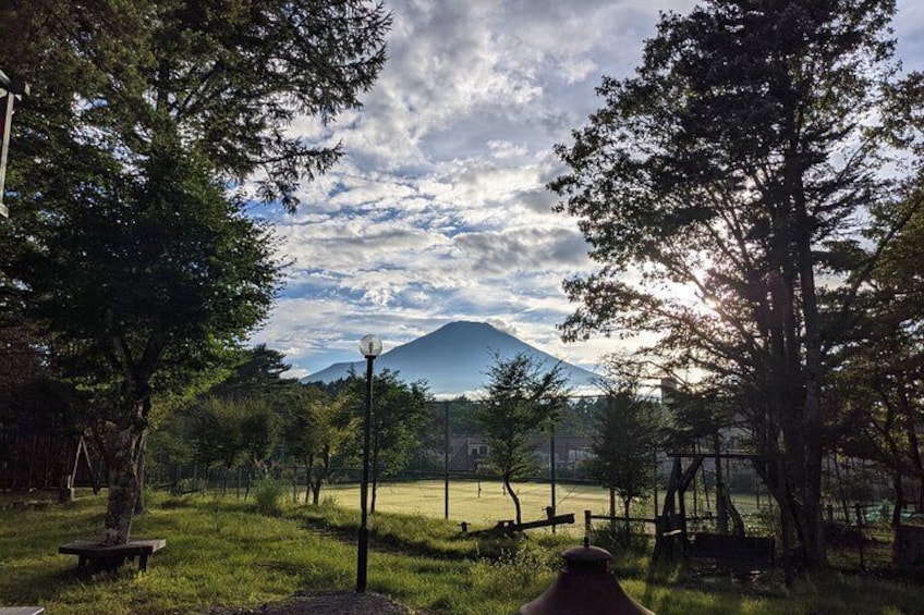 Yamanashi beyond Mt.Fuji