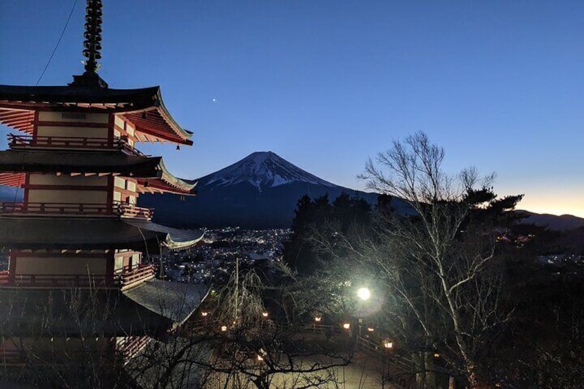 Yamanashi beyond Mt.Fuji