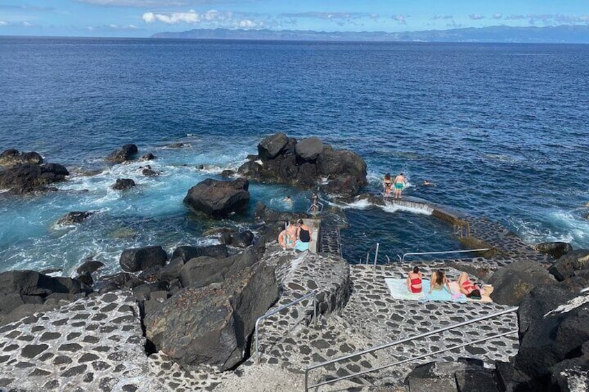 Refresh our feet at one of our favorite natural swimming pools