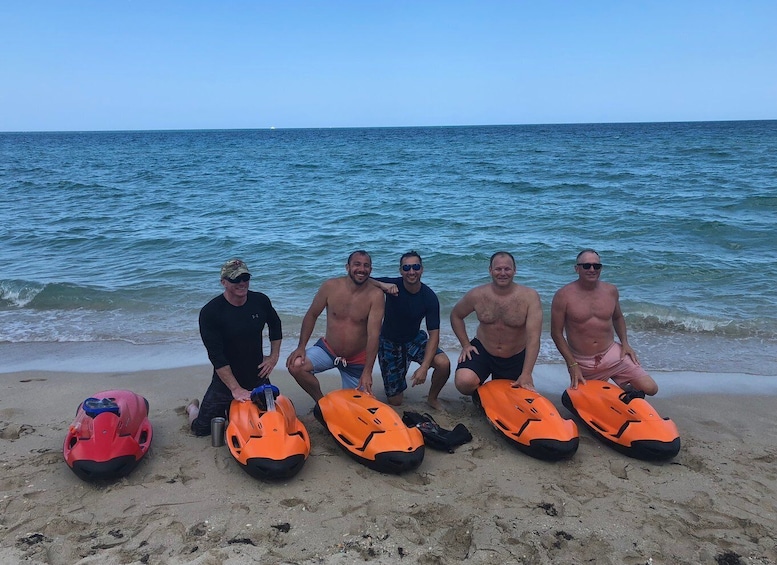 Picture 2 for Activity Fort Lauderdale: Ultimate SEABOB Snorkel Rental & Excursion