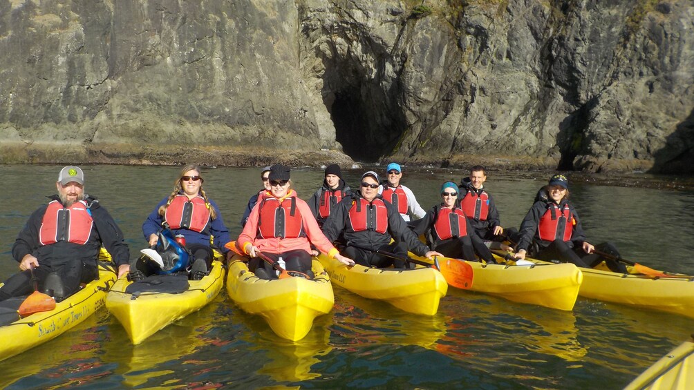 Kayaking group in Oregon