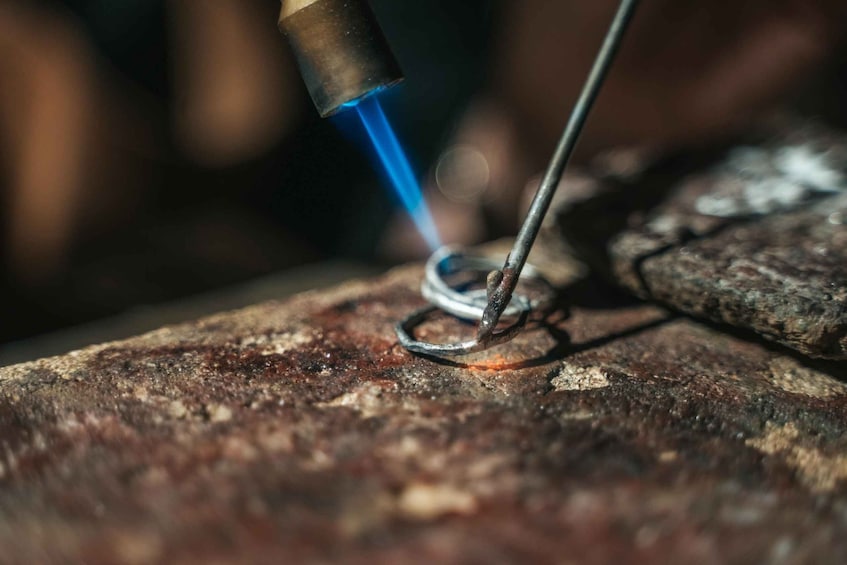 Picture 2 for Activity Tromsoe: Make your own silver ring in a goldsmith workshop