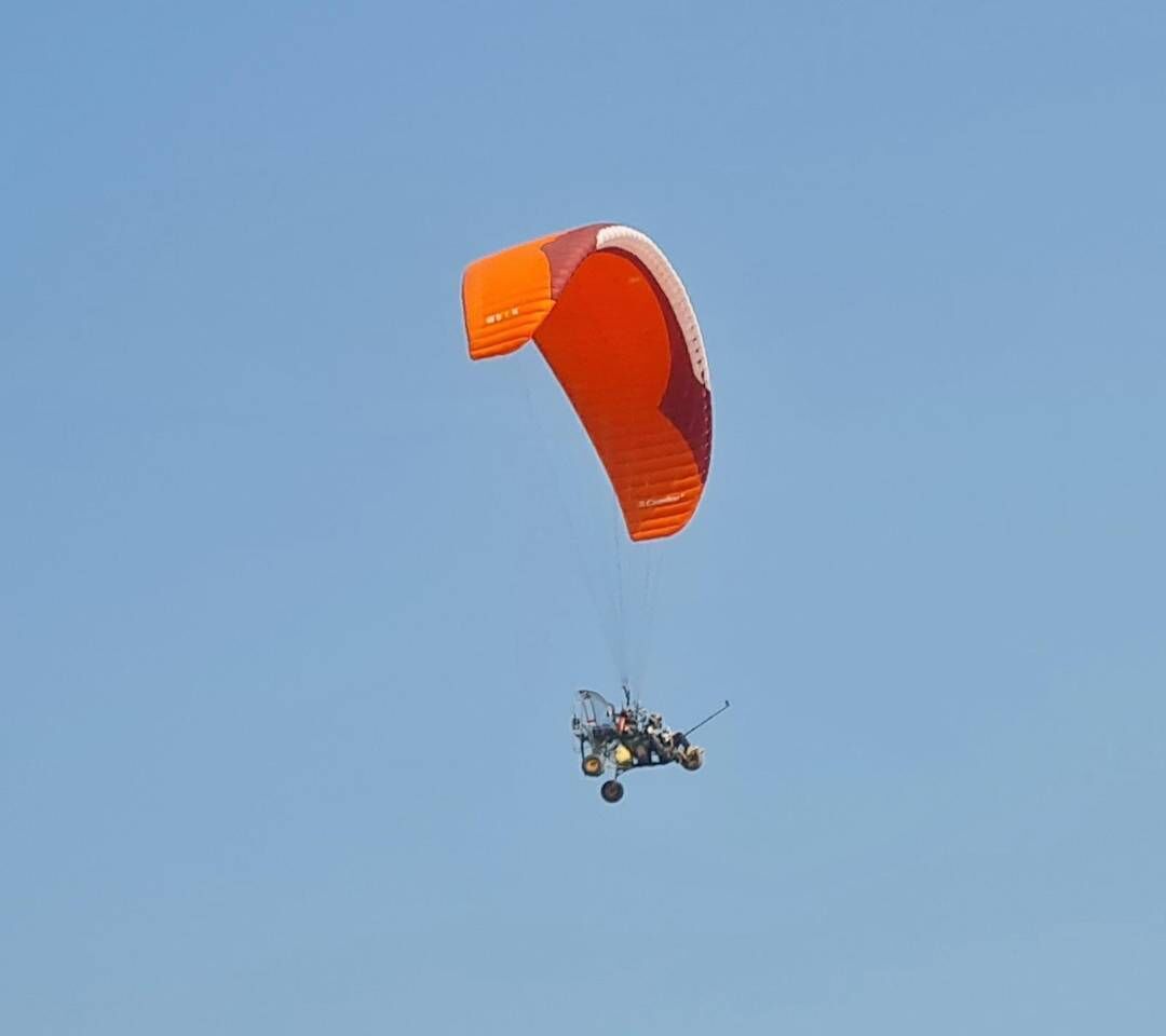 Lima: Powered Paragliding Flight Over Costa Verde
