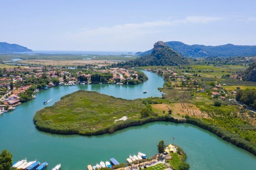 Full Day Turtle Beach Tour With Lake and Mud Baths From Marmaris