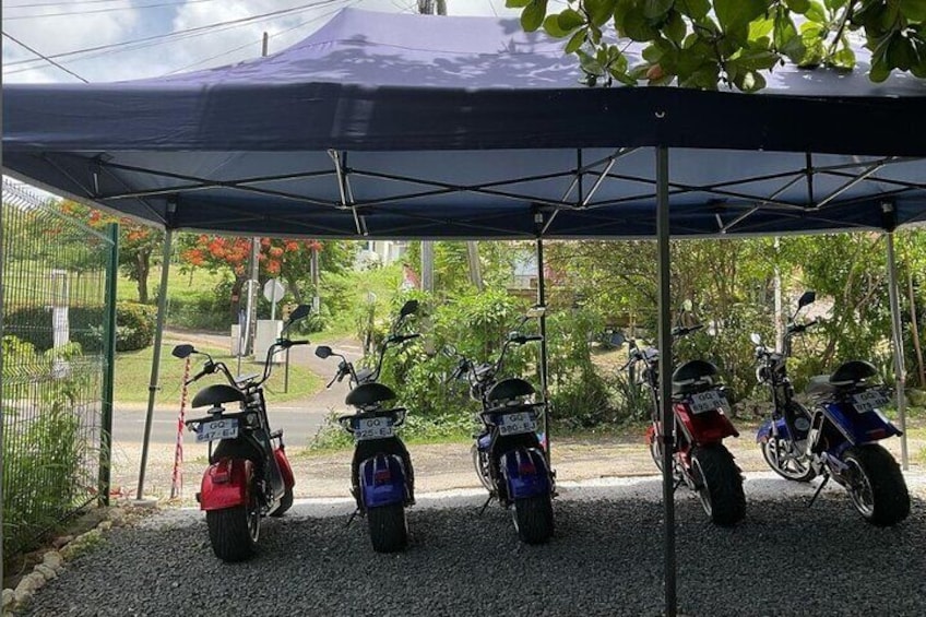 Rental of Electric Scooters Guadeloupe
