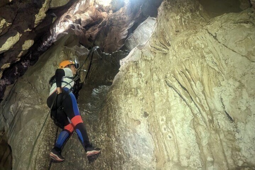 Speleology Caving at Fun Fun Cave