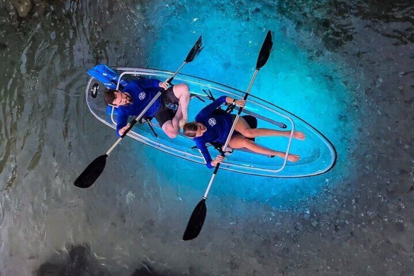 Clear Kayak Sunset Glow Tour