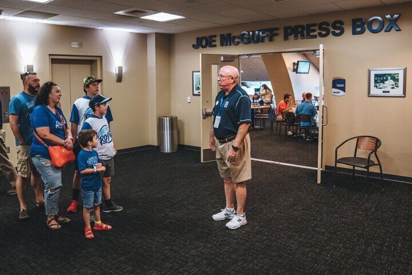1 Hour Walking Tour in Kauffman Stadium