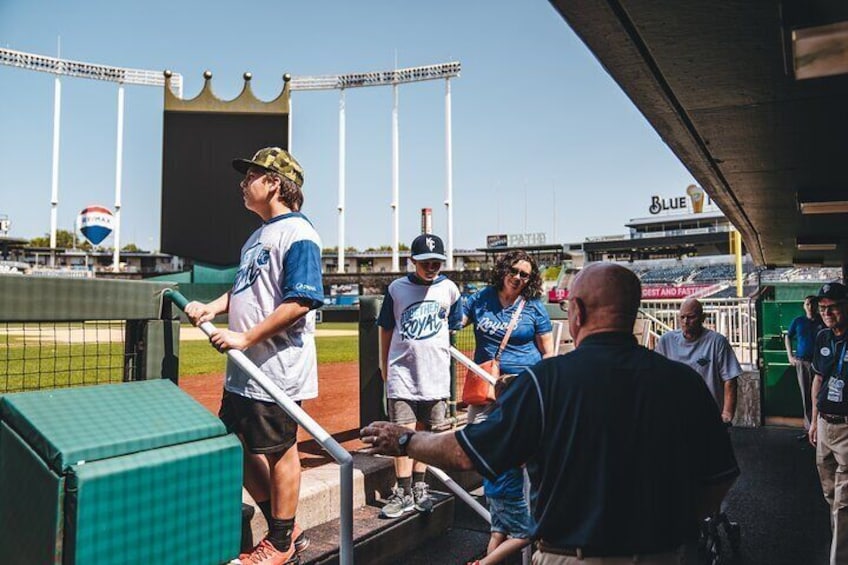 1 Hour Walking Tour in Kauffman Stadium