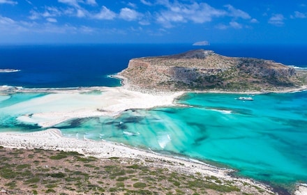 Vanuit Kreta: Privé dagtocht naar Balos en het eiland Gramvousa