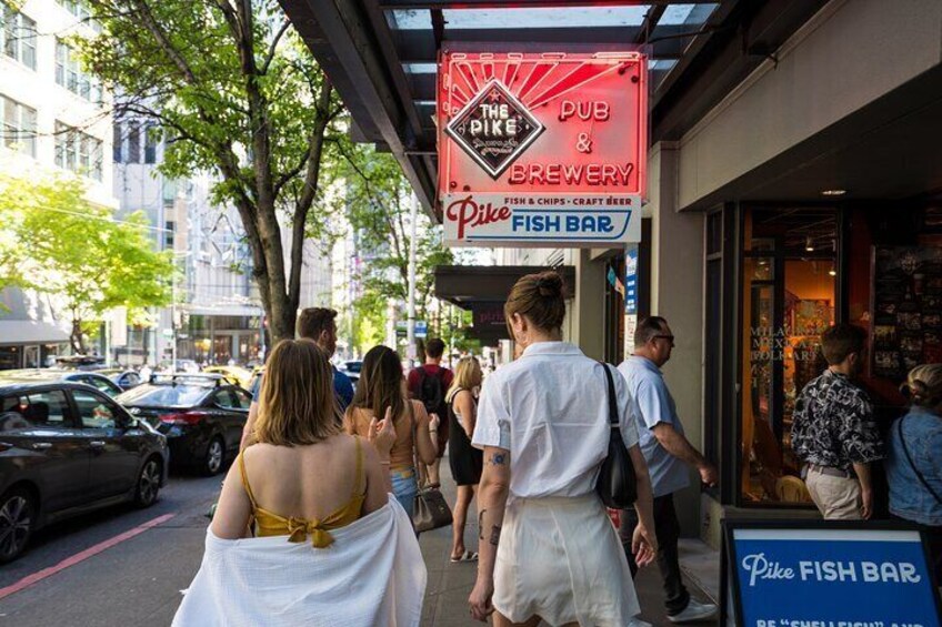 Brewery and Restaurant Tour of Historic Seattle Neighborhood