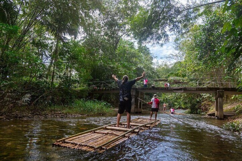 Khaolak Bamboo Rafting Tour and Hotel Transfer