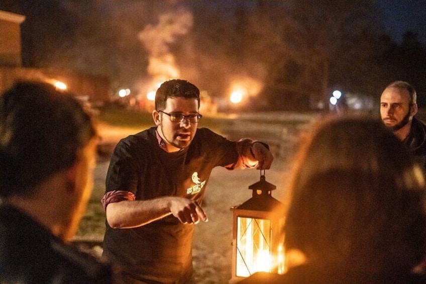 Our tour is full of haunted attractions that will be sure to scare and fright!