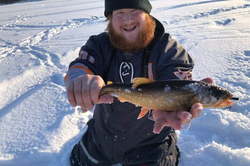 Guided Ice Fishing Excursions