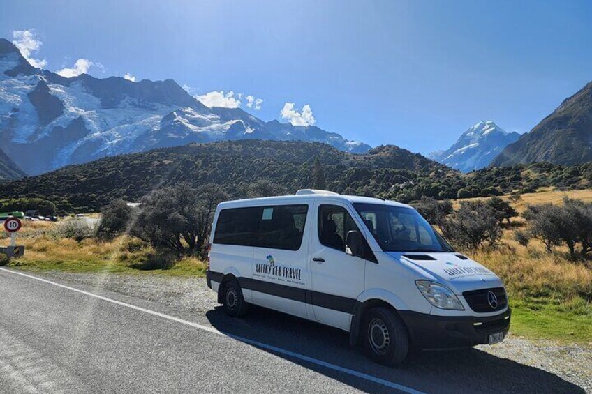 Mt Cook One Way Tour From Christchurch Via Lake Tekapo 