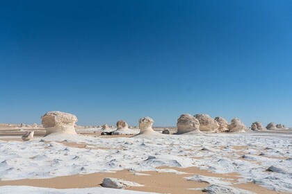 Private White Desert Overnight Camping Tour in Egypt
