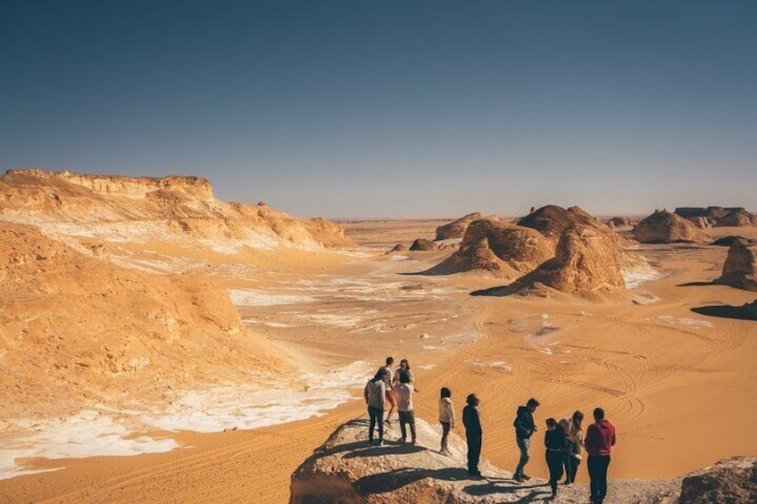 Agabat valley ( the hieghest layer of the national park of the white desert).