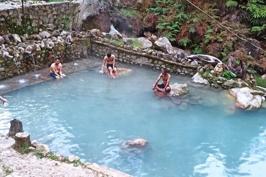 Private Tour to Bandung Volcano Hot Springs and Mud bathing