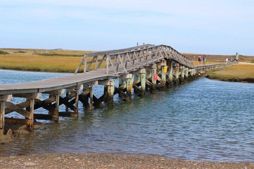 Enjoy a leisurely stroll along the Sandwich Boardwalk.