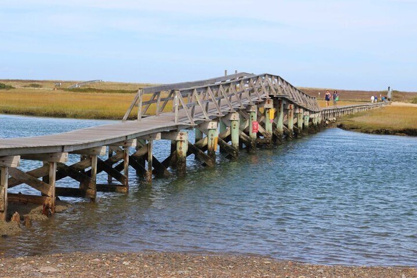 Enjoy a leisurely stroll along the Sandwich Boardwalk.