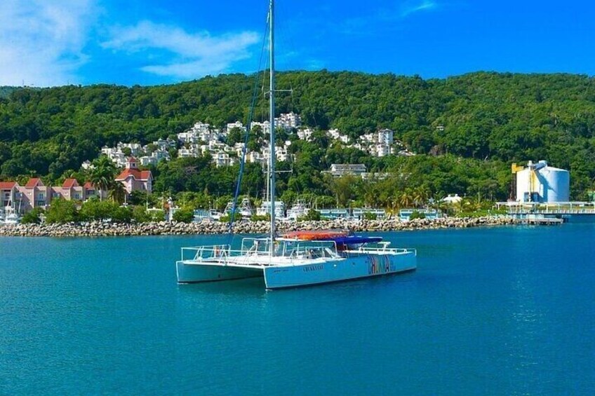 dunn's river falls catamaran party cruise