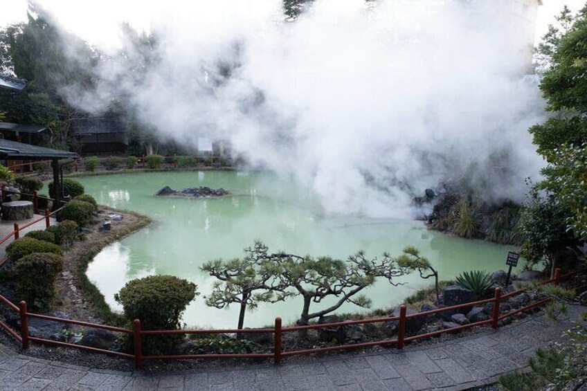 BEPPU JIGOKU ( hell ) is hot spring.