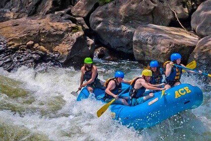 New River Gorge Zip Line and Rafting with Overnight Camping