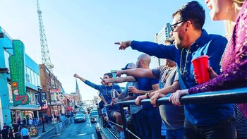Open-Air Party Bus Tour (Public Seating)