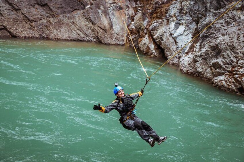 6-Hour Aquatic Canyoning Experience in Cline River, Canada 