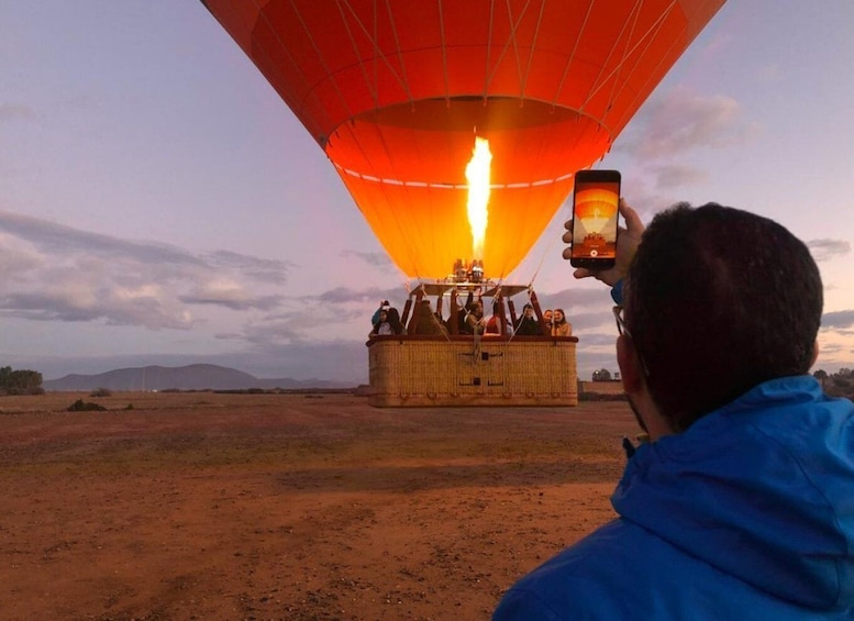 Picture 1 for Activity Marrakech: Hot Air Balloon Ride with Traditional Breakfast