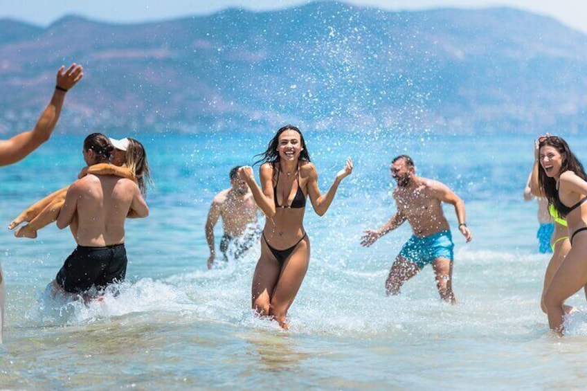 Swimming Cruise From Athens With Free Lunch, Wine & DJ on Board