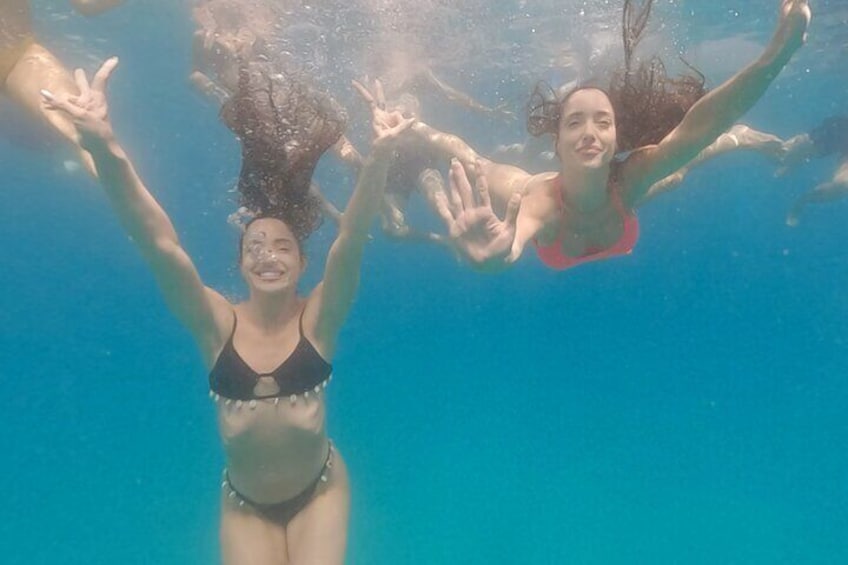 two mermaids
