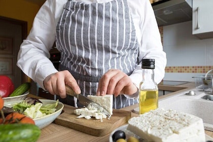 A Tasteful Variety of Greek Meze at Maria's Home