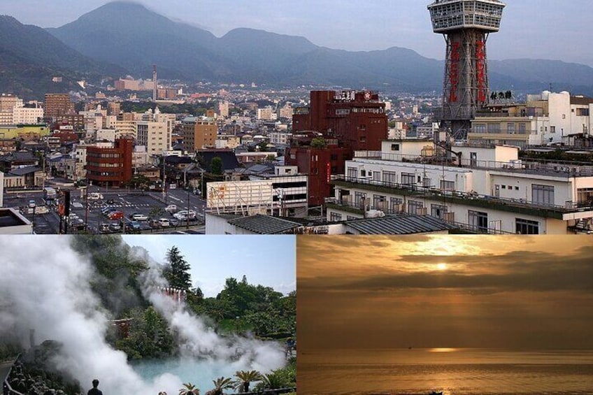 BEEPU city, Oita
is famous for hot springs as "JIGOKU".