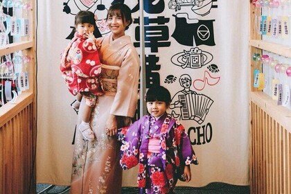 Asakusa, Tokio: experiencia tradicional de alquiler de kimonos en WARGO