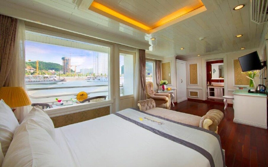 Picture 8 for Activity From Hanoi: 2-Day Bai Tu Long Bay Luxury Cruise with Jacuzzi