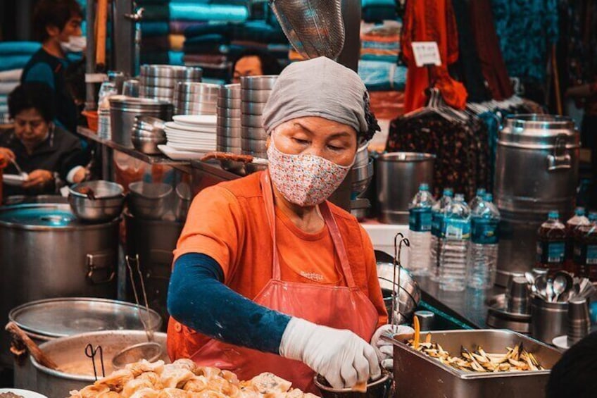 Gwangjang Market - Knife-cut Noodles