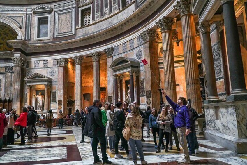 Pantheon Timeless Marvel Guided Tour with Entry Tickets