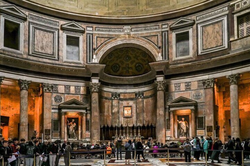 Pantheon Timeless Marvel Guided Tour with Entry Tickets