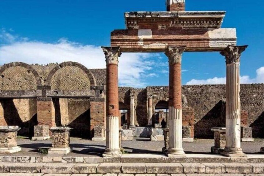 Pompeii Herculaneum and Vesuvius Small Group Tour