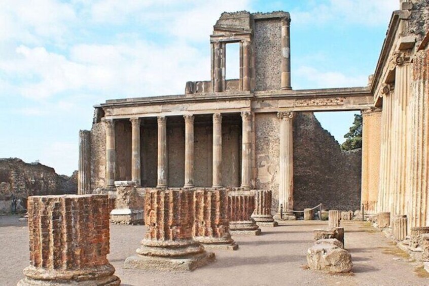 Pompeii Herculaneum and Vesuvius Small Group Tour